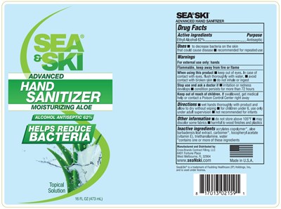 Active Ingredient (Hand Sanitizer Gel 16oz)